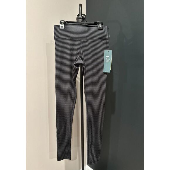 NWT Zobha Stripe Low Rise Slim Fit Leggings - Picture 1 of 3